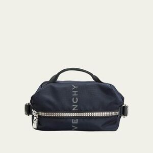GIVENCHY
Men's G-Zip Bumbag 4G Nylon Belt Bag